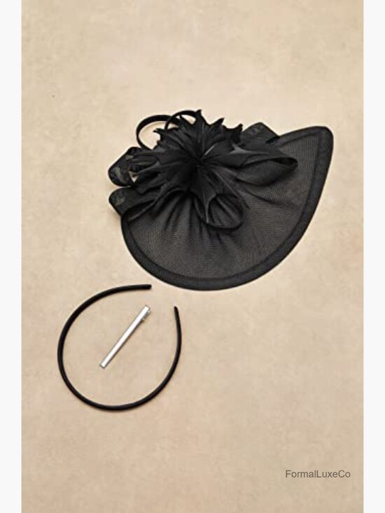 Tea Party Pillbox Fascinator Hat Kentucky Derby Wedding Church Cocktail main image 6